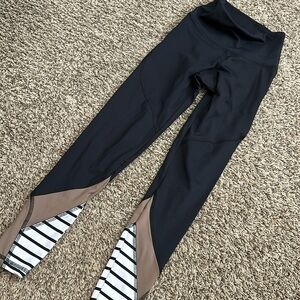 Strut! Black and Brown Leggings